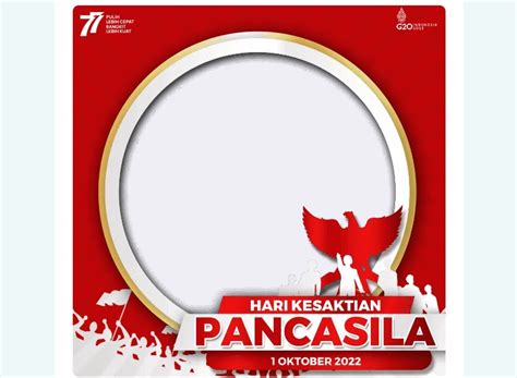 15 Link Twibbon Hari Kesaktian Pancasila 2022