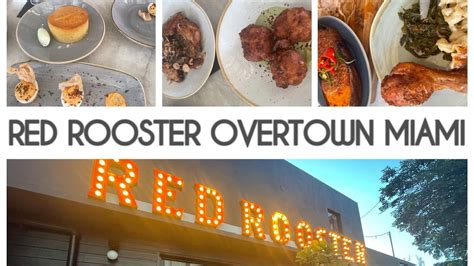 Red Rooster Restaurant Overtown Area Miami Youtube