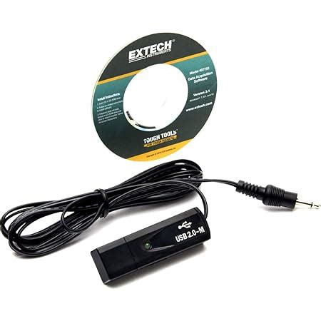 Amazon Extech 407752 Software And Cable For Extech Model 407750