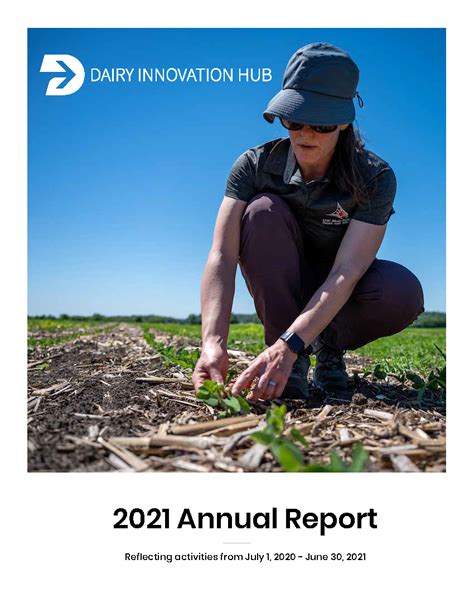 Dairy Innovation Hub Releases Annual Report Ecals