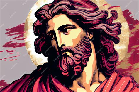 São Tiago Apóstolo De Cristo Ilustração Colorida Generativa Ai Tiago O