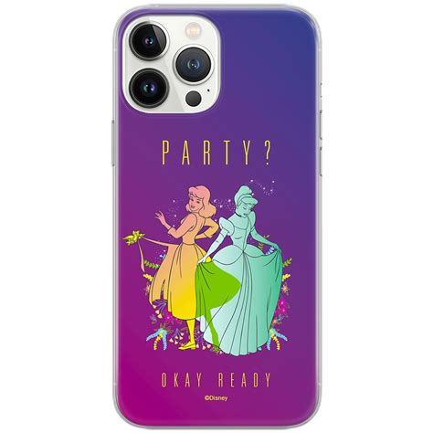 Etui Disney dedykowane do Iphone 14 PRO MAX wzór Kopciuszek 002