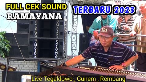 Full Cek Sound Ramayana Audio Sampe Jadi Dan GLERRR Terbaru New Pallapa