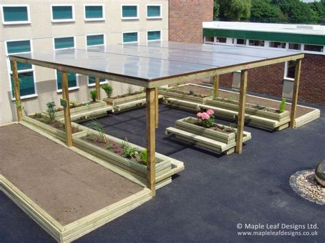 Timber Pergola with Polycarbonate Roof - Maple Leaf Designs