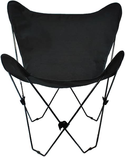 Amazon Algoma Butterfly Chair Black Frame Ebony