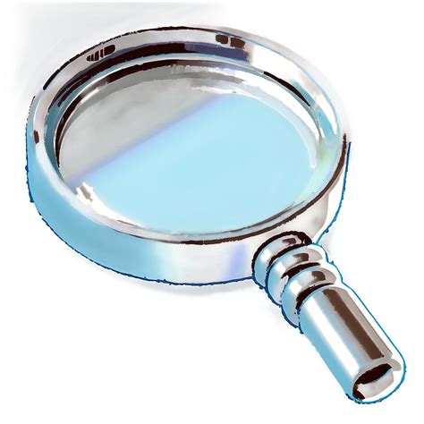 Download Broken Magnifying Glass Png Xux