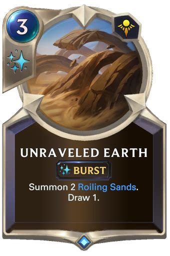 Unraveled Earth Liquipedia Legends Of Runeterra Wiki