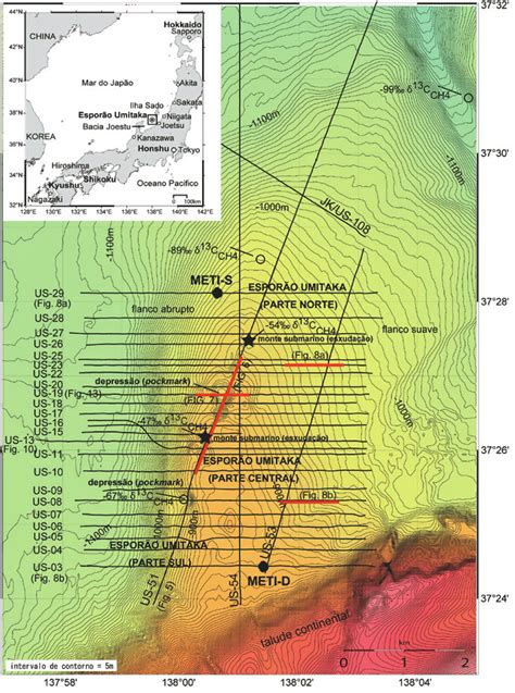 N The Left Upper Corner Location Map Of The Joetsu Basin And Umitaka