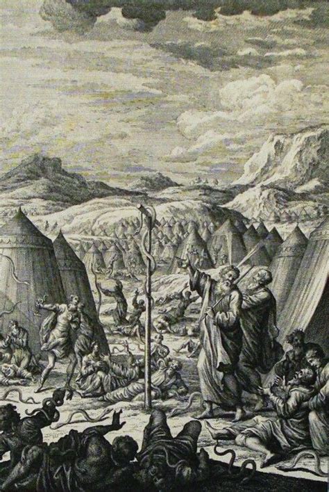 The Phillip Medhurst Picture Torah The Israelites Bitten By Fiery