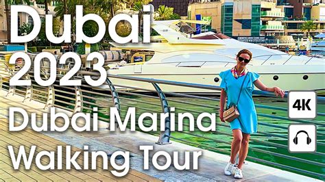 Dubai Amazing Dubai Marina 4K Street Walking Tour YouTube