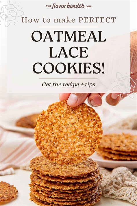 Easy Oatmeal Lace Cookies Recipe The Flavor Bender
