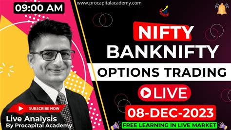 08 December Live Trading Nifty Banknifty Live Options Trading Nifty