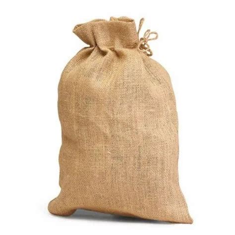 Brown Plain Jute Gunny Bag For Packaging Storage Capacity Up To