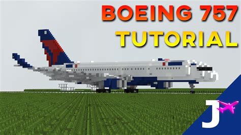 Boeing 757 200 [1 5 1] Tutorial Minecraft Youtube