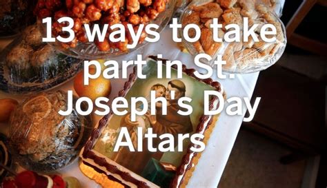 13 St. Joseph Day Altar traditions, symbols, superstitions | St joseph ...