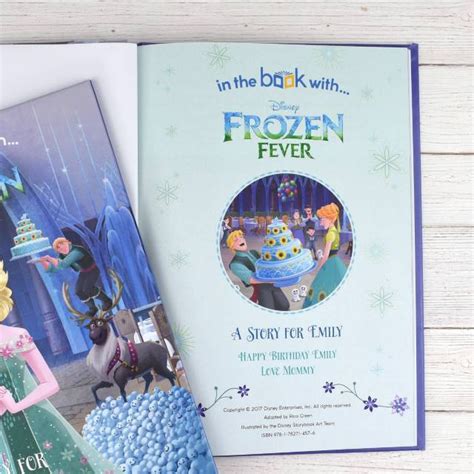 Personalized Disney Frozen Fever Storybook