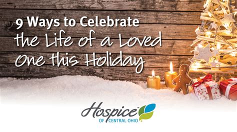 Ways To Celebrate The Life Of A Loved One This Holiday Season Ohio S