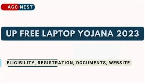 Up Free Laptop Yojana 2024 Eligibility Registration Documents