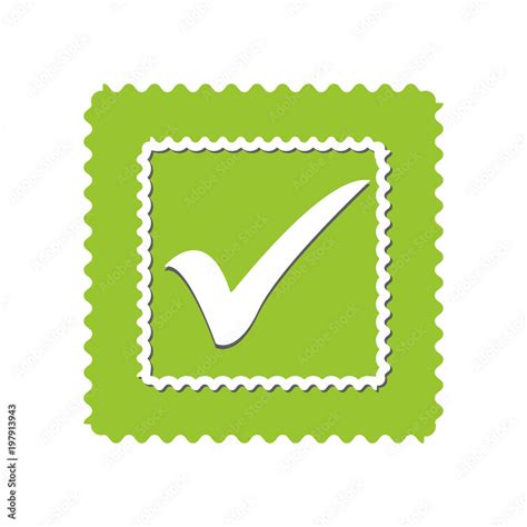 Green tick. Green check mark. Tick symbol, icon, sign in green color. Done. Stock vector ...