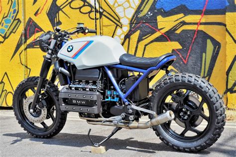 Bmw K Street Scrambler By Kustom Moto Bikebound