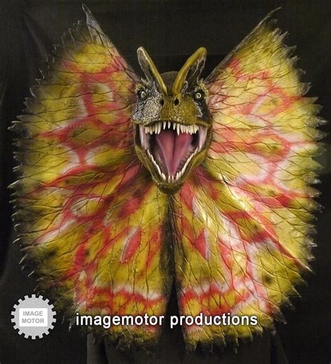 Life Size Dilophosaurus spitter Dinosaur Head Prop Replica - Etsy