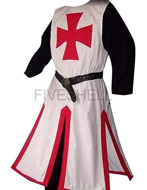 Adult Men Medieval Warriors Knight Templar Crusader Costume 42 Off