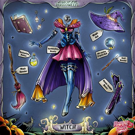 Happy Colour Witch By Mdwyer5 On Deviantart