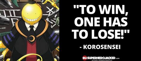 Top Ten Korosensei Quotes: The Best Koro-Sensei Quotes!