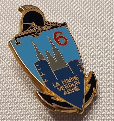 INSIGNE 6ÈME RÉGIMENT du génie EUR 8 00 PicClick FR