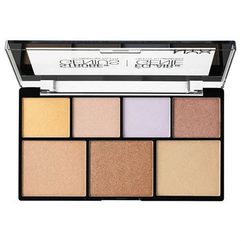 Nyx Strobe Of Genius Illuminating Highlighting Palette Beauty Influencers