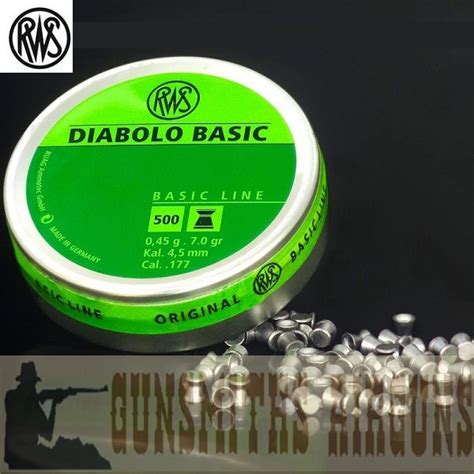 Chumbinho Rws Diabolo Basic Line Mm