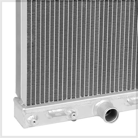 Aluminum 2 Row Performance Radiator For 03 08 Mit Lancer Evo 7 8 9 Vii Viii Ix Ebay