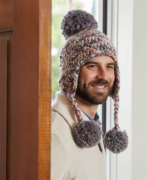 Essential Earflap Hat Premier Yarns