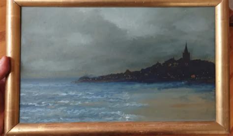 TABLEAU ANCIEN BRETAGNE Bord De Mer EUR 80 00 PicClick FR