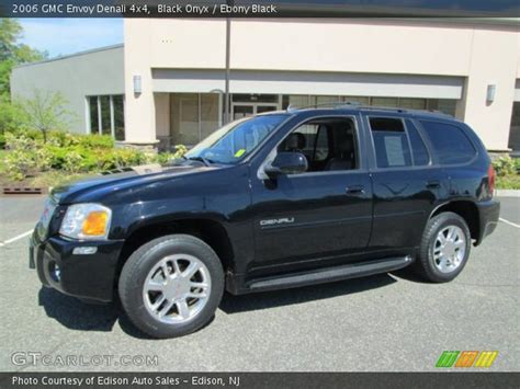 Black Onyx Gmc Envoy Denali X Ebony Black Interior