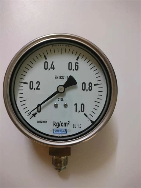 Inch Mm Stainless Steel Wika Pressure Gauge At Best Price In