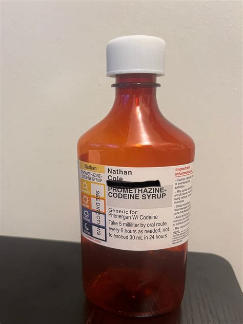 Cvs 4 Oz Wockhardt Codeine Lean Bottle