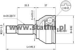 Przegub Statim Zestaw Przegubu P O Nap Dowa C Opinie I Ceny Na