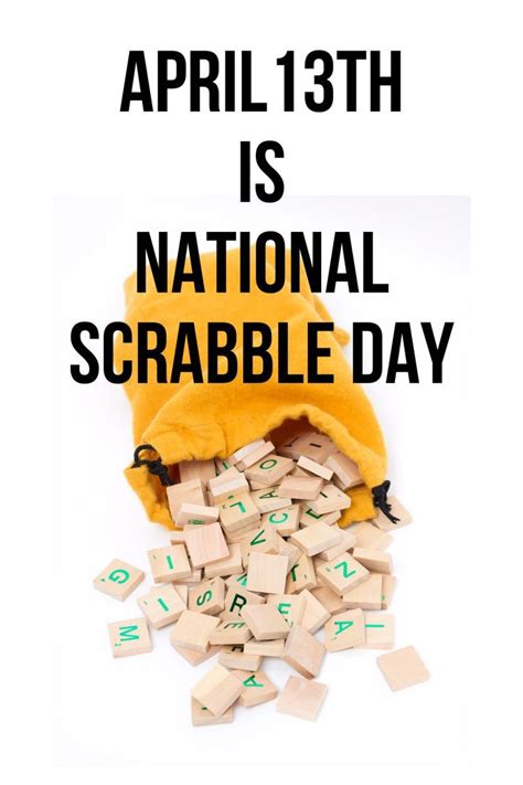 National Scrabble Day Celebration