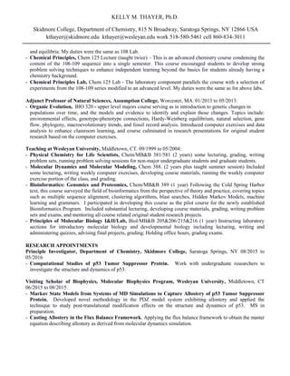 Thayer CV 20151202 PDF