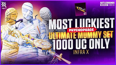 New Mummy Set Uc Ancient Power Crate Opening Bgmi Yellow Mummy