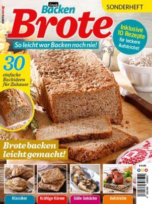 Simply Backen Sonderheft Brote Simply Kreativ