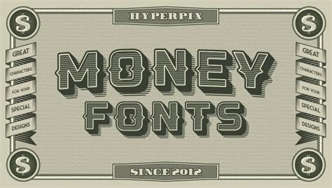 25+ Money Fonts (FREE / Premium) 2024 | Hyperpix