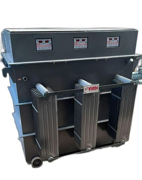 Three Phase Servo Oil Cooled Voltage Stabilizer For Industrial 50 KVA