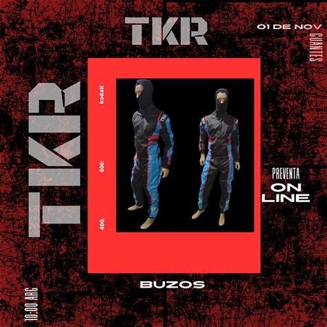 BUZOS TKR Tiendas Kart Racing