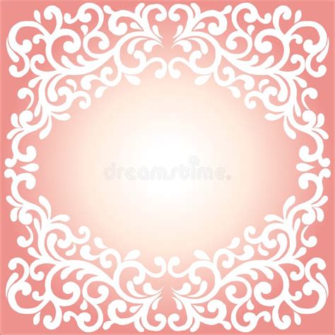 Baroque Element With Scroll And Ornamental Circular Motif Vector