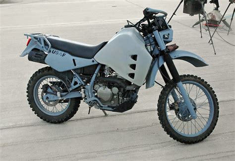 Usaf Special Tactics Motorcycle This 2003 Kawasaki Kl650a Flickr