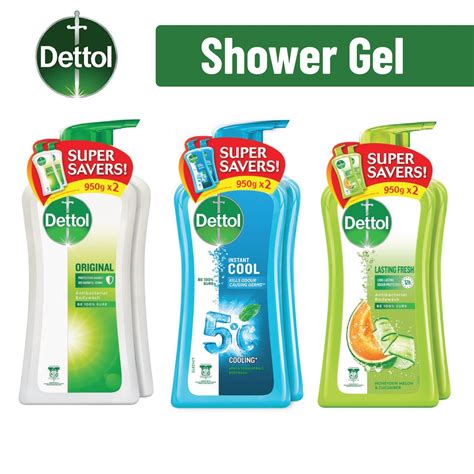 Dettol Shower Gel 950g Twin Pack Shopee Malaysia