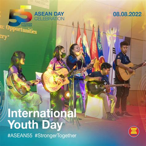 Asean On Twitter Today We Celebrate Youth In The Year Of Asean