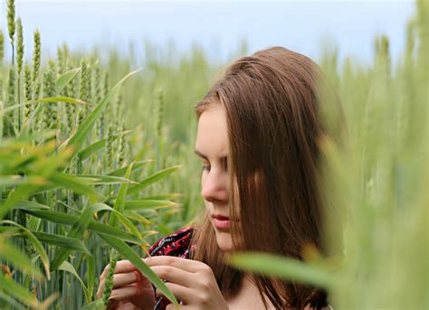 Free Images Nature Person Plant Girl Woman Hair Field Lawn